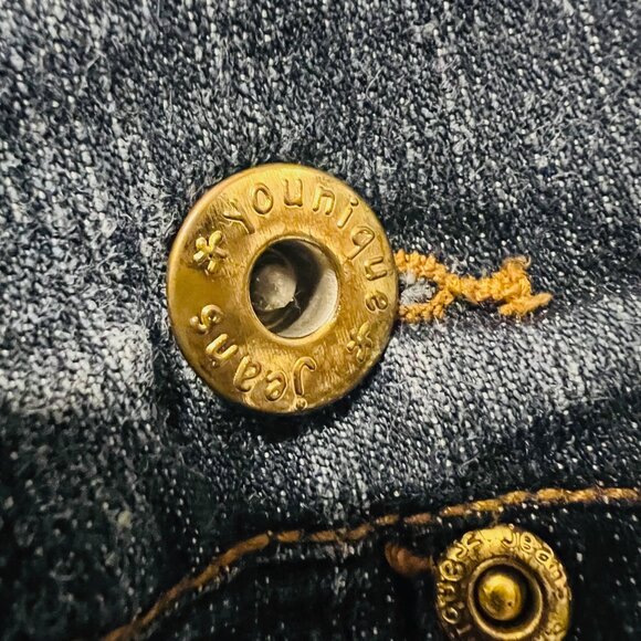 Younique Brand Jeans-Blue High Waisted Sz. 11 Jrs.-Stretch-Comfy-Unique - Picture 6 of 14